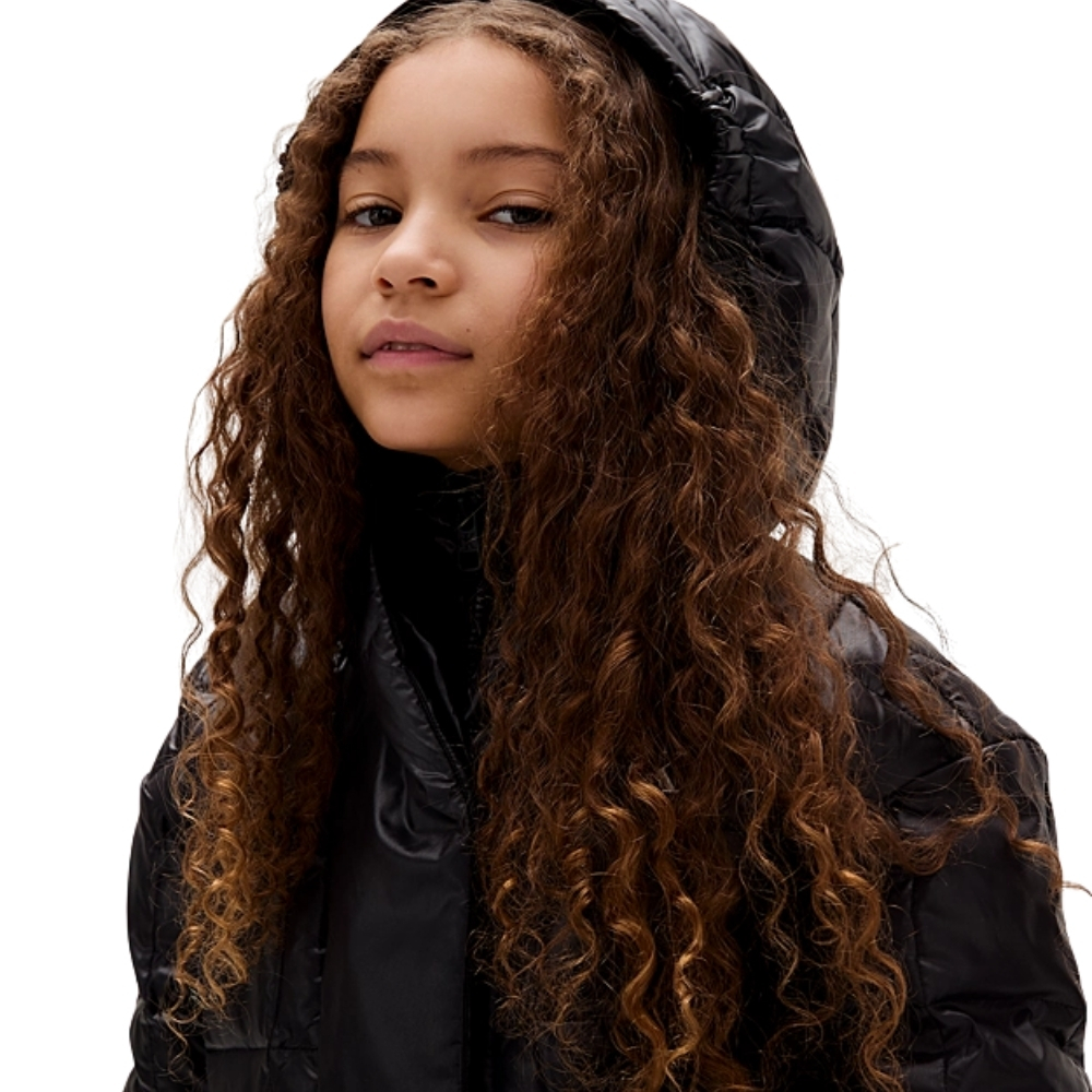 Piumino Calvin Klein junior lucido in nylon