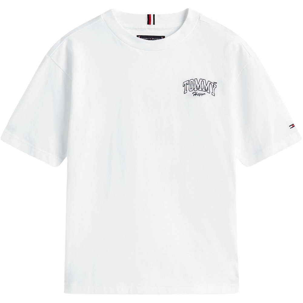 T-shirt Tommy Hilfiger junior Varsity con grafica sul retro