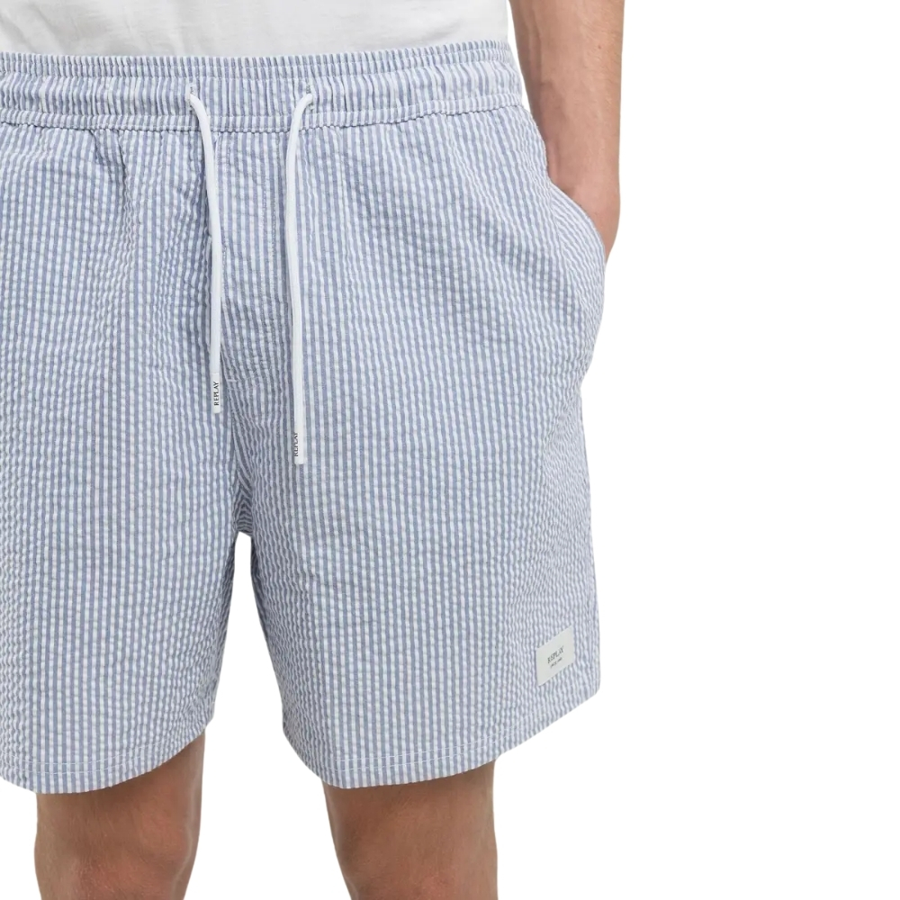 Boxer da mare Replay a righe