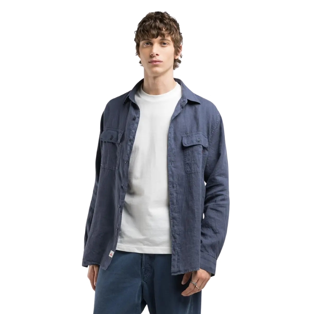 Camicia Replay regular fit in lino