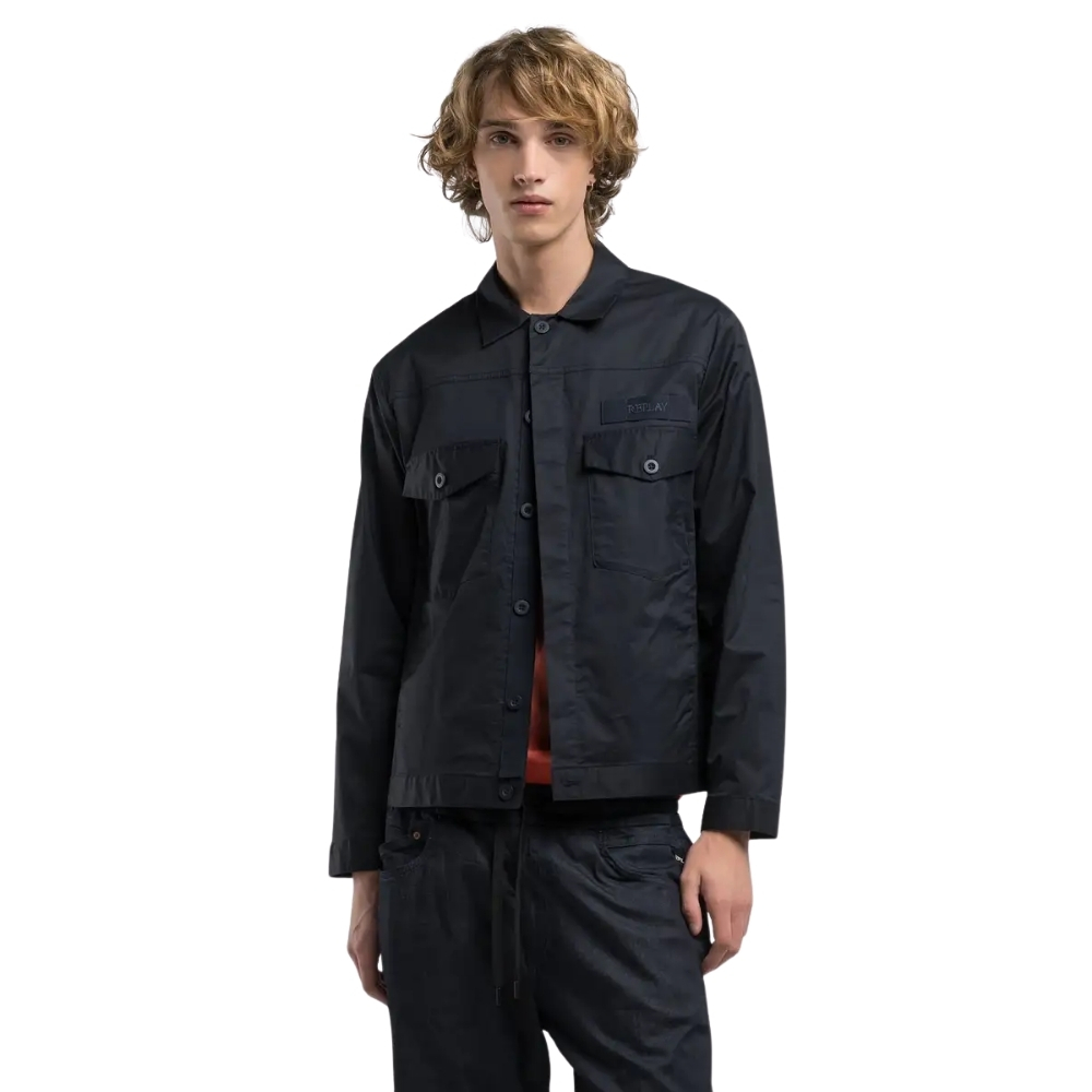 Giacca Replay camicia regular fit