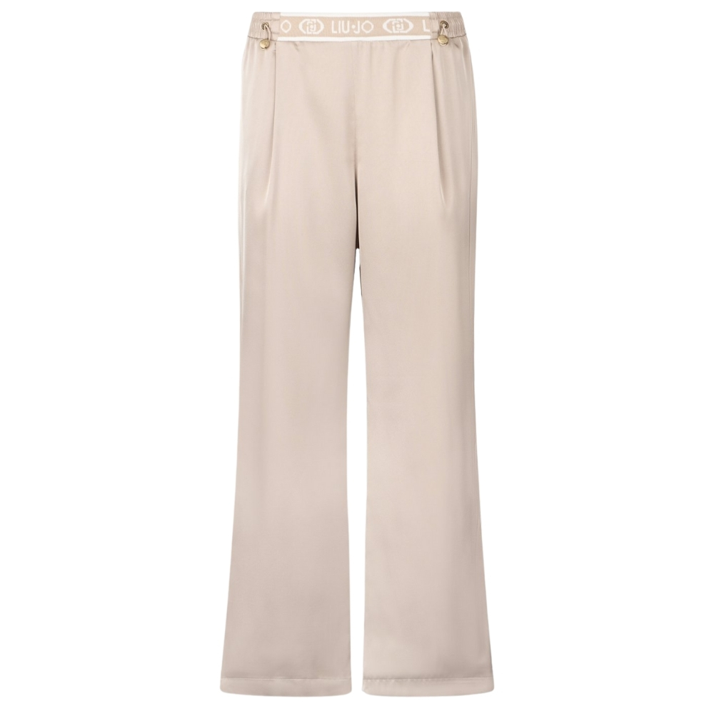 Pantaloni in raso Liu Jo
