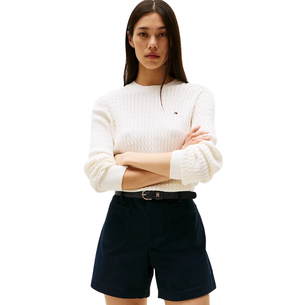 Pullover Tommy Hilfiger in maglia sottile intrecciata