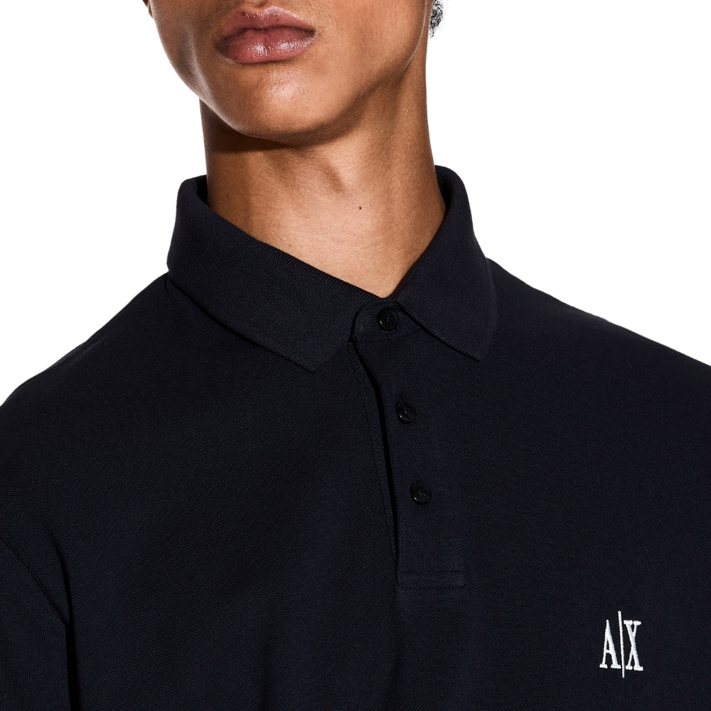 Polo Armani Exchange regular fit con logo