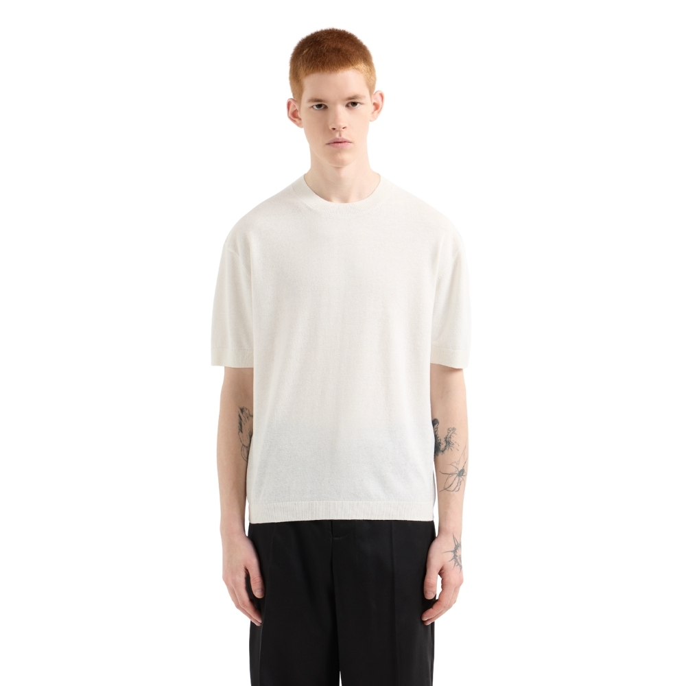 T-shirt Armani Exchange in maglia