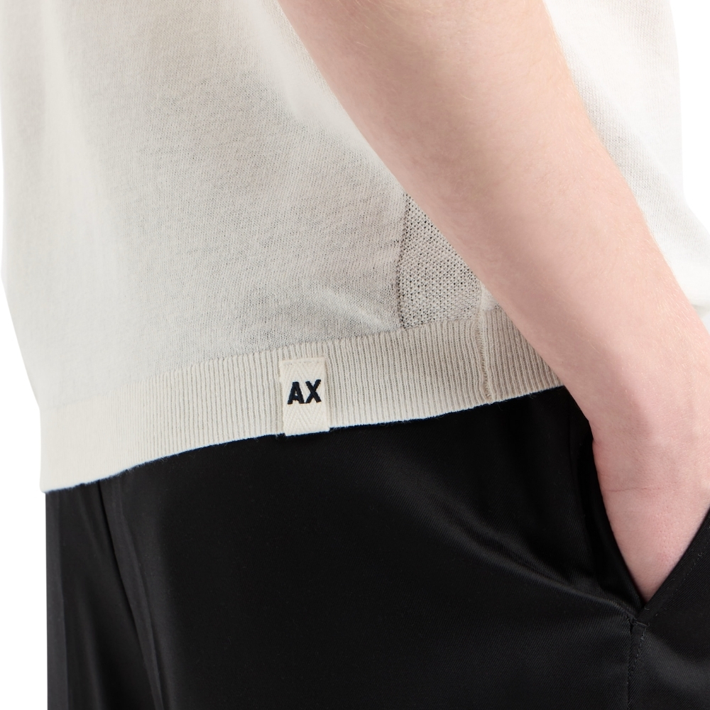 T-shirt Armani Exchange in maglia