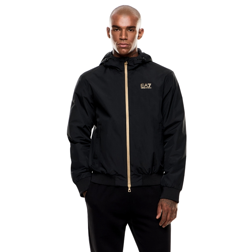 Bomber EA7 con cappuccio