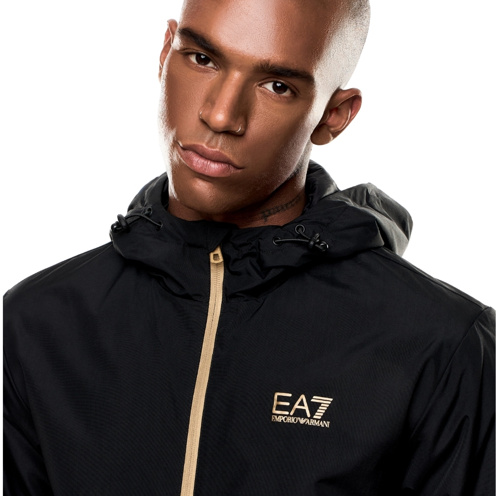 Bomber EA7 con cappuccio