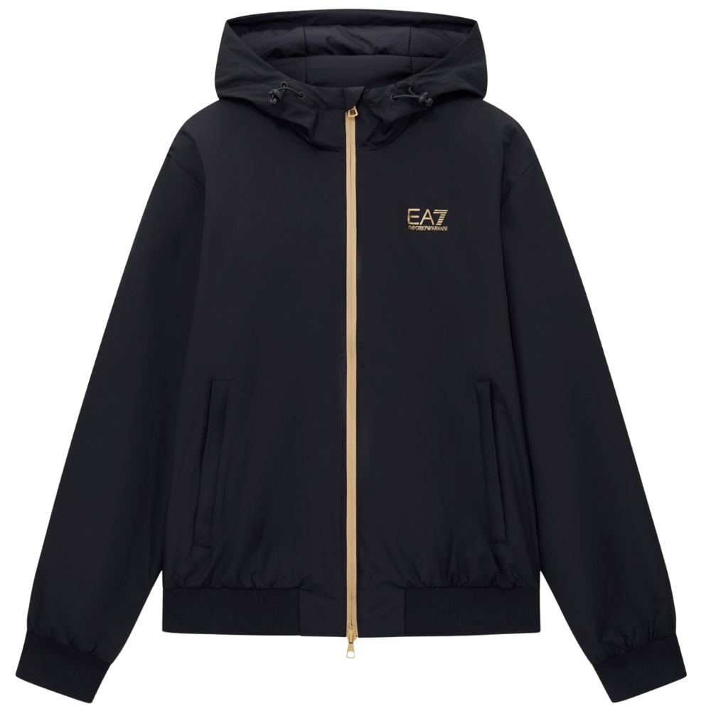 Bomber EA7 con cappuccio