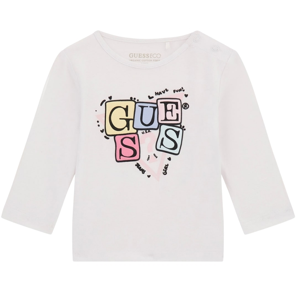 T-Shirt Guess con logo