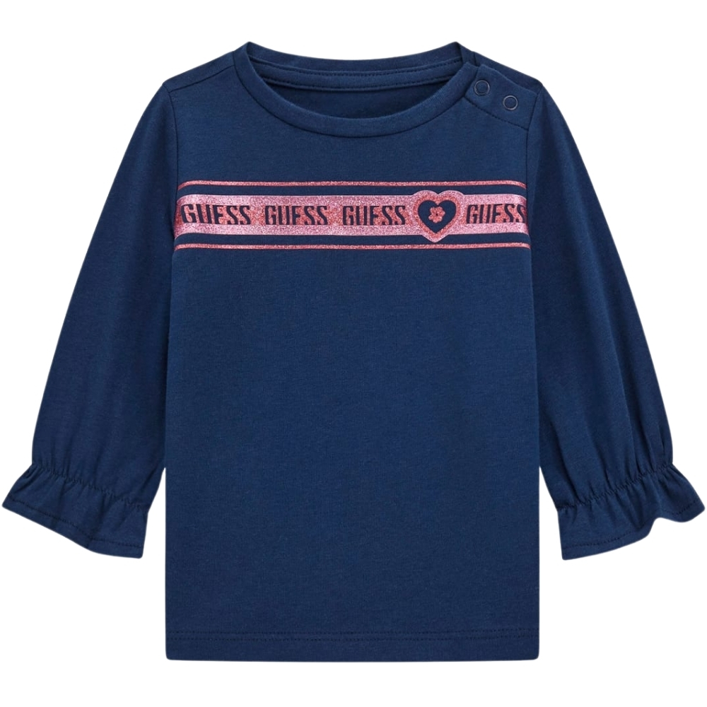 T-Shirt Guess con maniche a palloncino