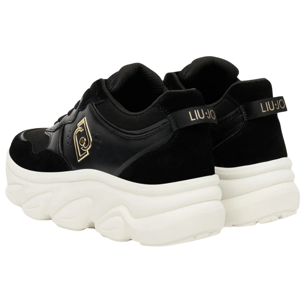 Chuncky sneakers Liu Jo in suede e rete