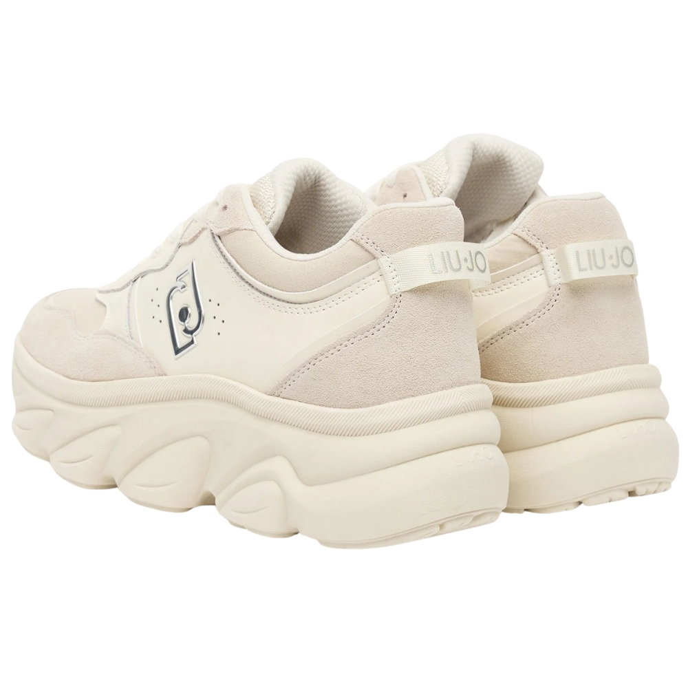 Chuncky sneakers Liu Jo in suede e rete
