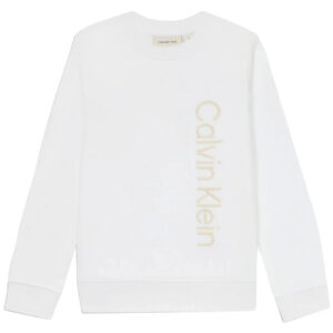 T-shirt Calvin Klein maniche lunghe logo laterale