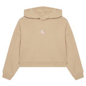 Felpa Calvin Klein logo con cappuccio