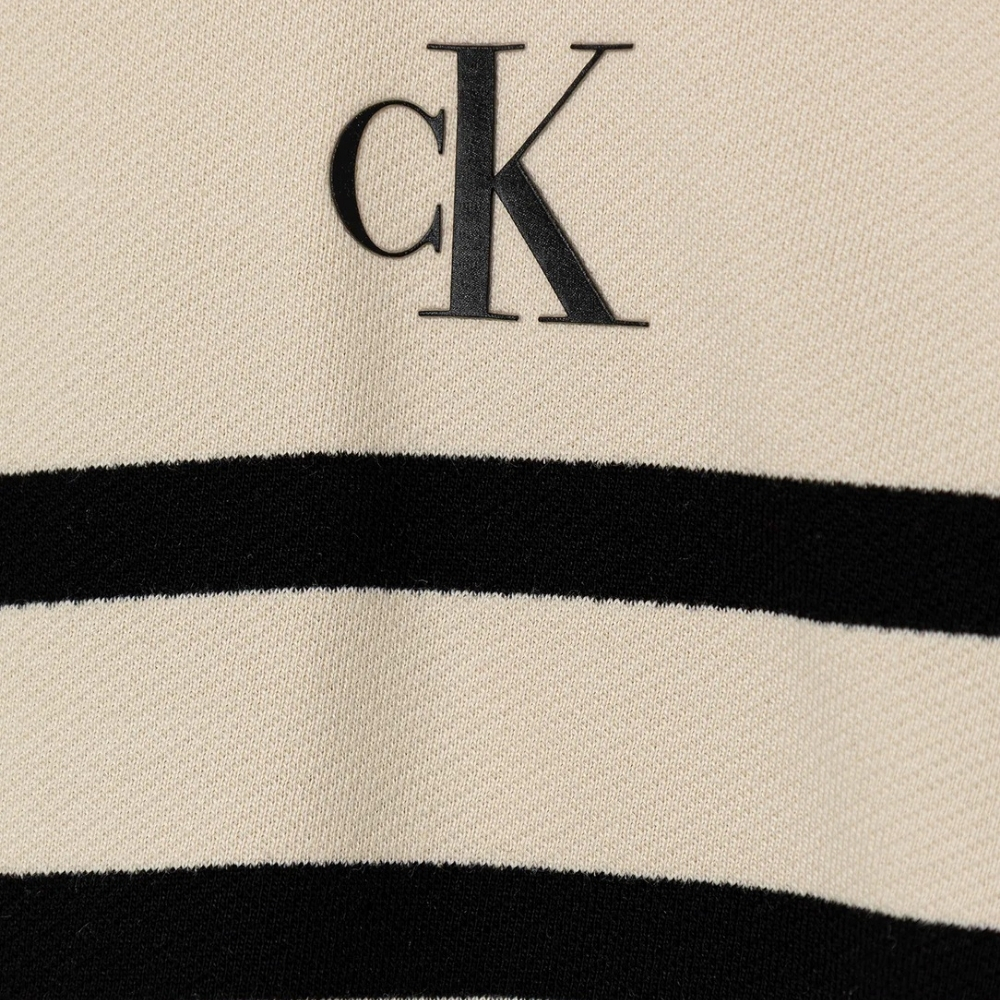 Felpa Calvin Klein logo con cappuccio