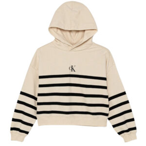 Felpa Calvin Klein logo con cappuccio