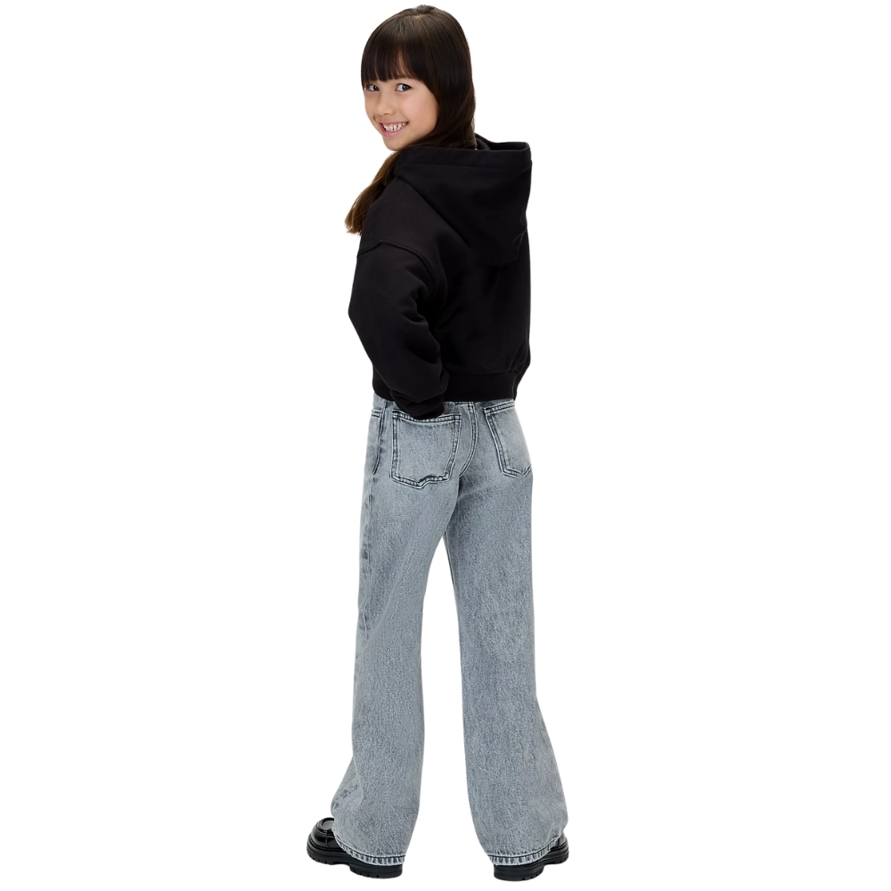 Felpa Calvin Klein con cappuccio con zip integrale e logo