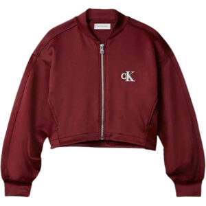 Giacca bomber Calvin Klein zip logo laterale