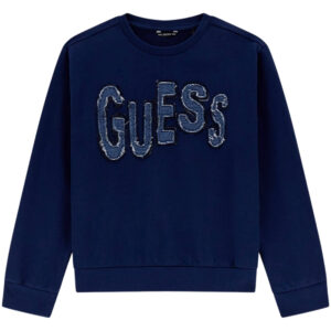Felpa Guess logo ricamato