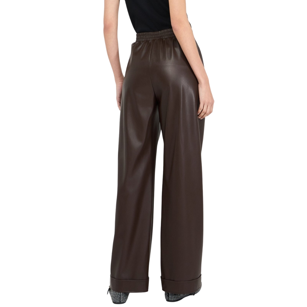 Pantaloni Liu Jo in tessuto spalmato