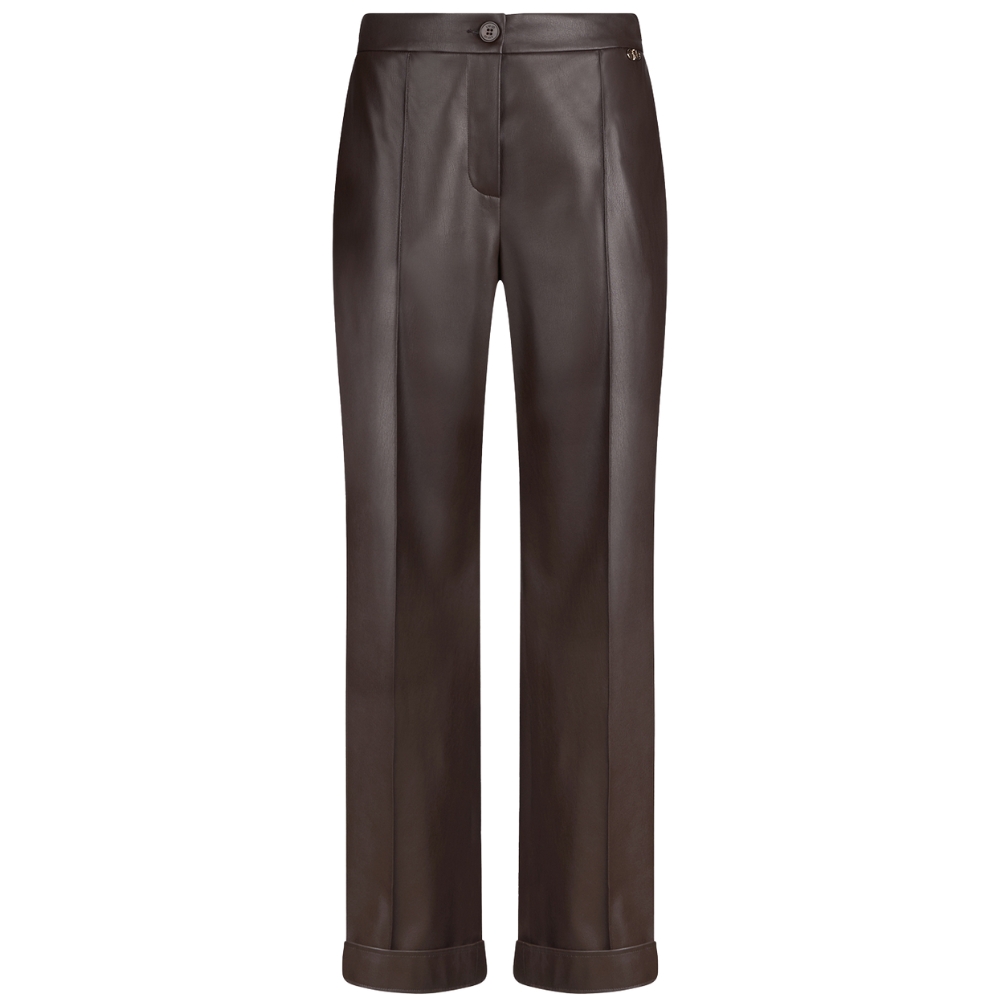 Pantaloni Liu Jo in tessuto spalmato