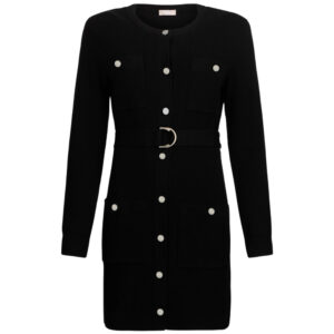 Abito Liu Jo in maglia con spalline imbottite