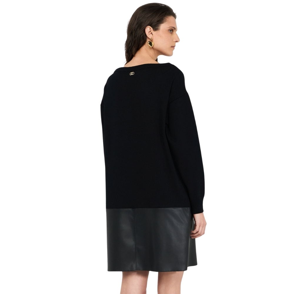 Abito Liu Jo corto in maglia