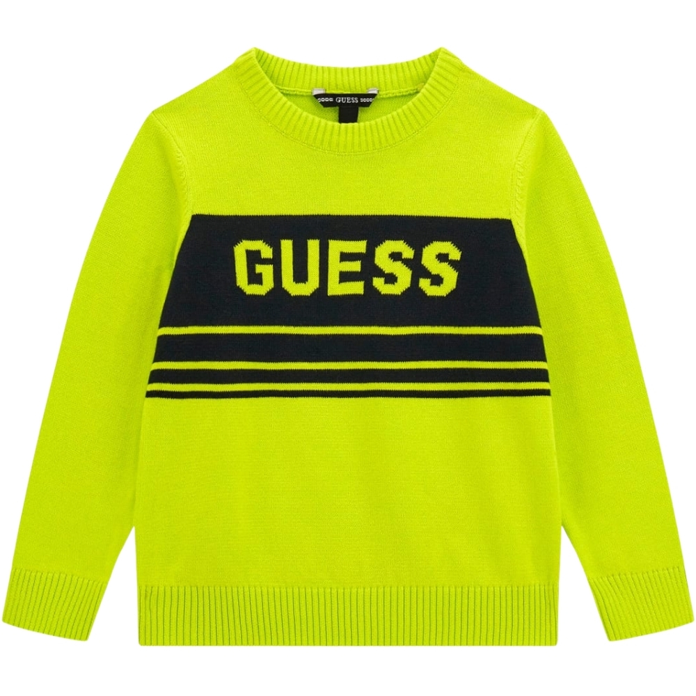 Maglione Guess logo ricamato