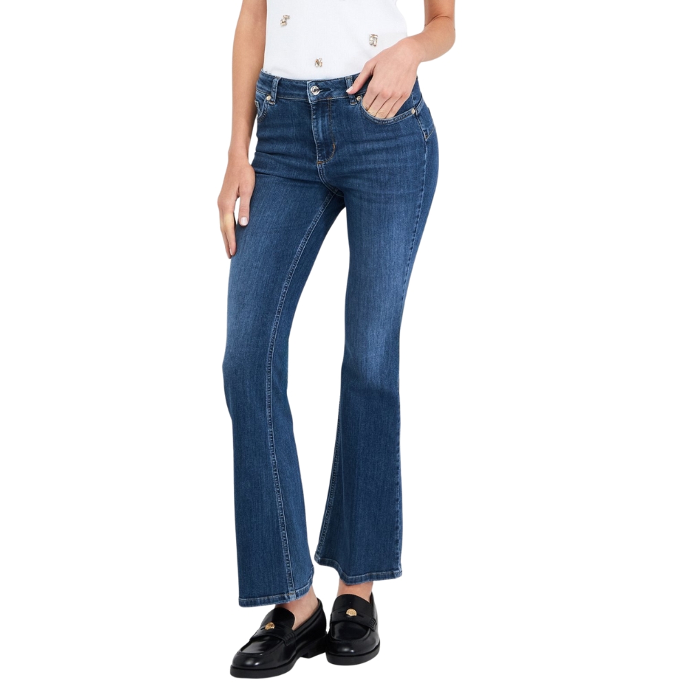 Jeans Liu Jo flare a vita alta