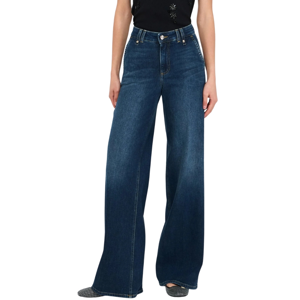 Jeans Liu Jo flare a vita alta