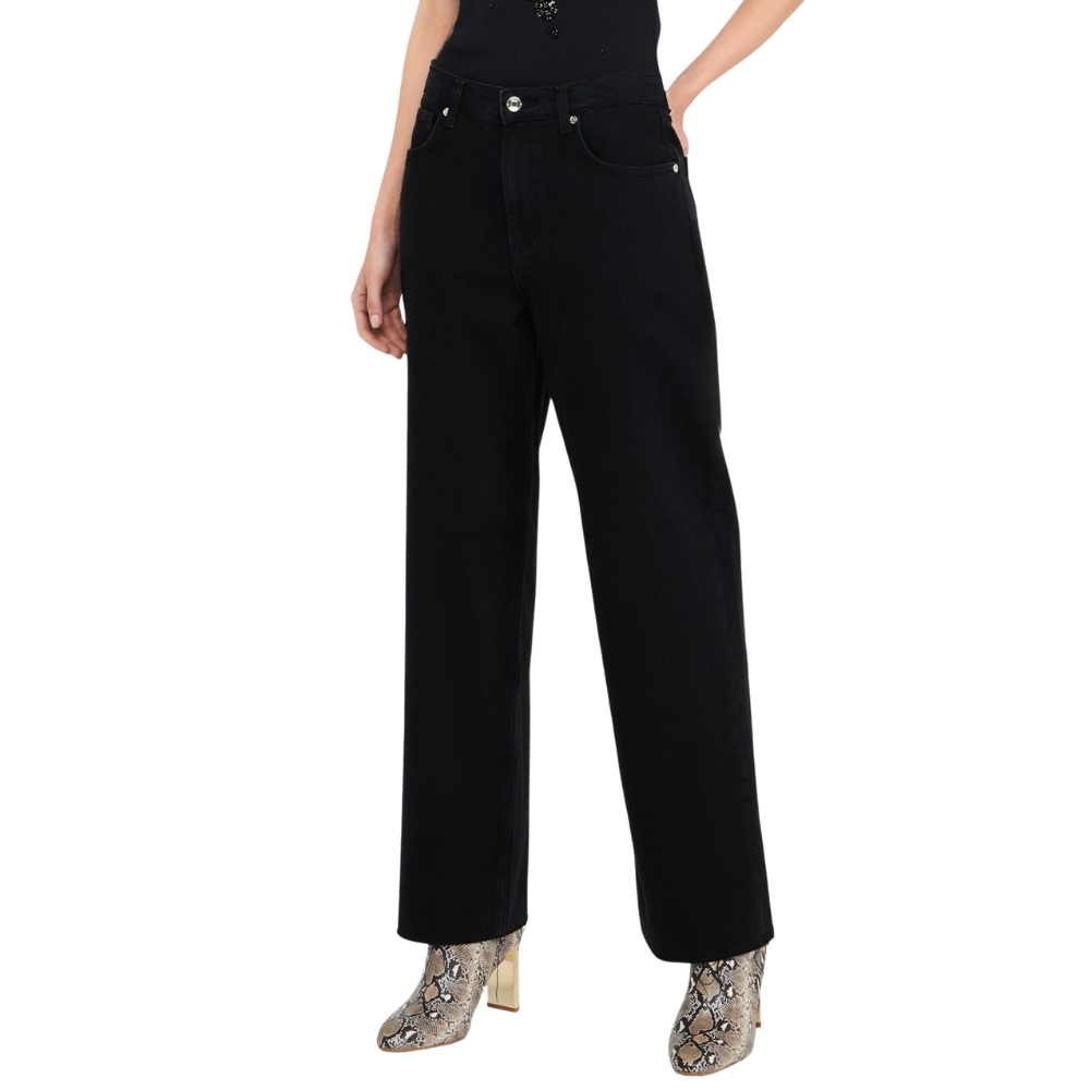 Jeans Liu Jo wide leg a vita bassa
