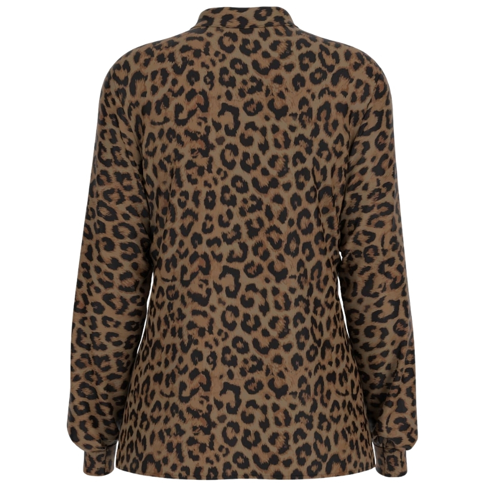 Camicia Guess fantasia a maniche lunghe