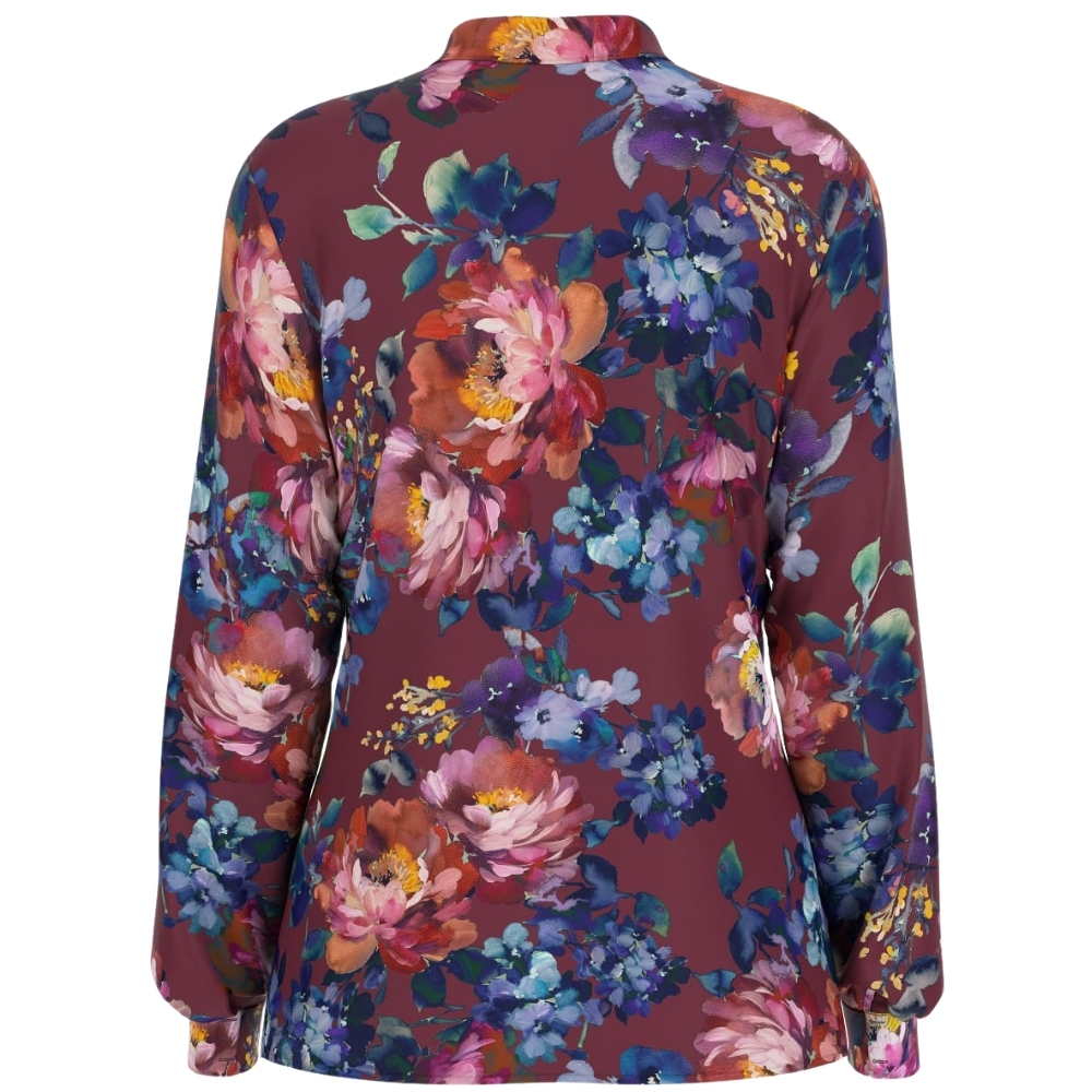 Camicia Guess fantasia a maniche lunghe