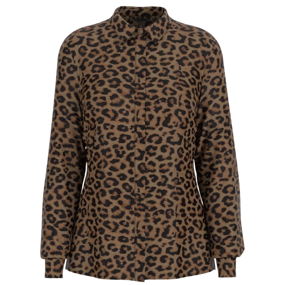 Camicia Guess fantasia a maniche lunghe