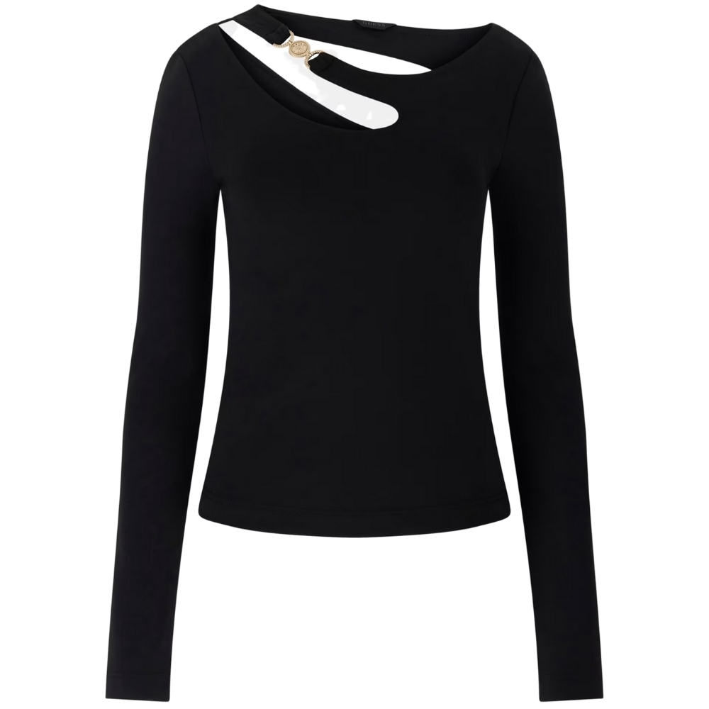 Top Guess cut out e fibbia