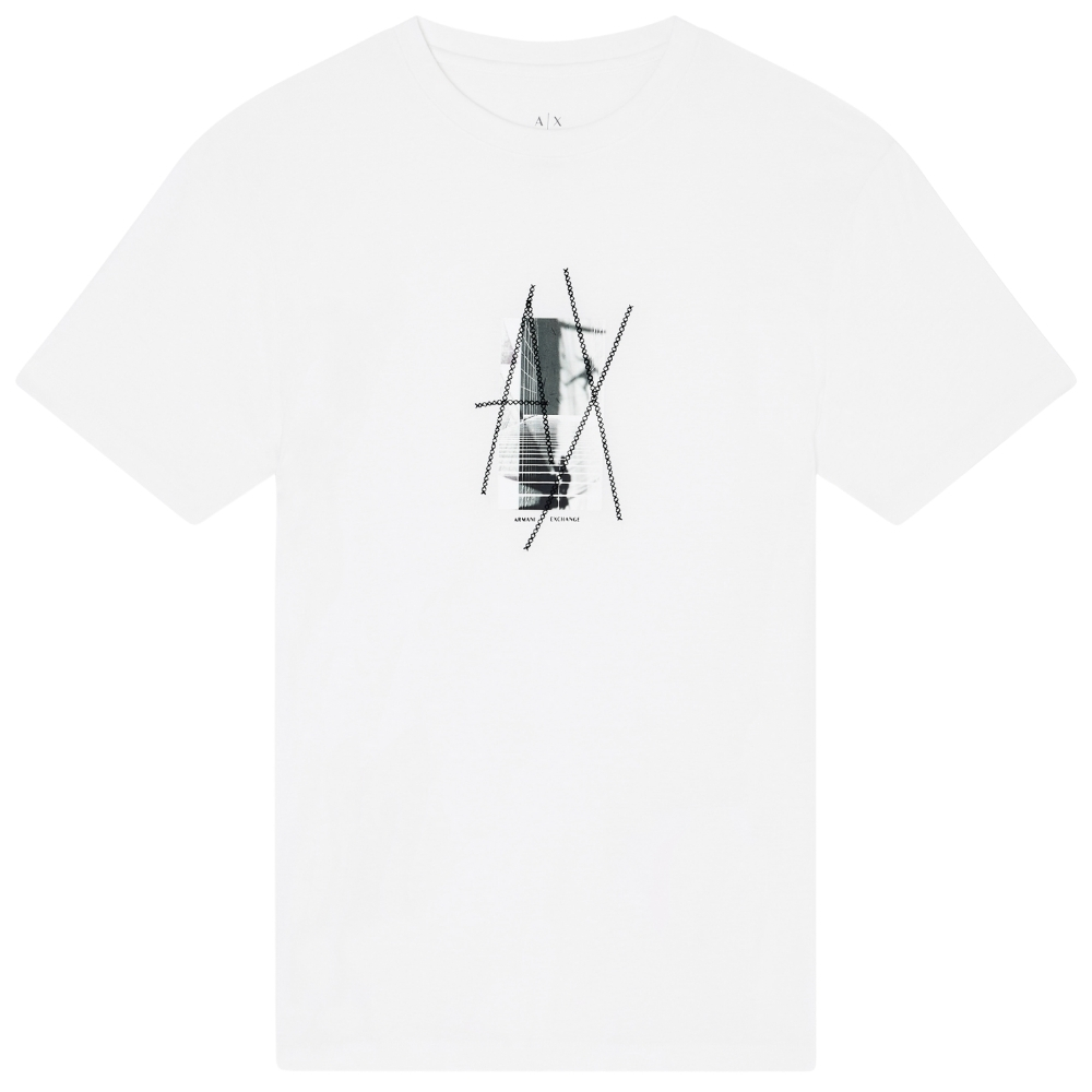 T-Shirt Armani Exchange con stampa grafica