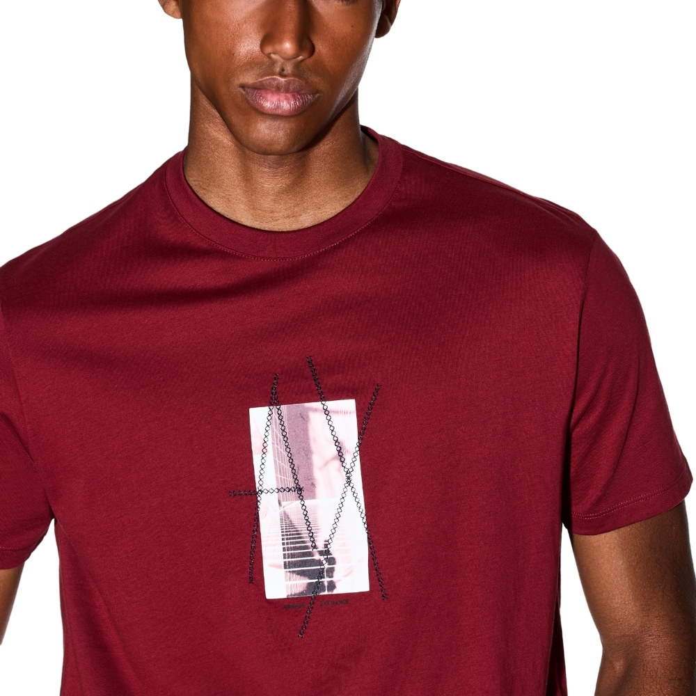 T-Shirt Armani Exchange con stampa grafica