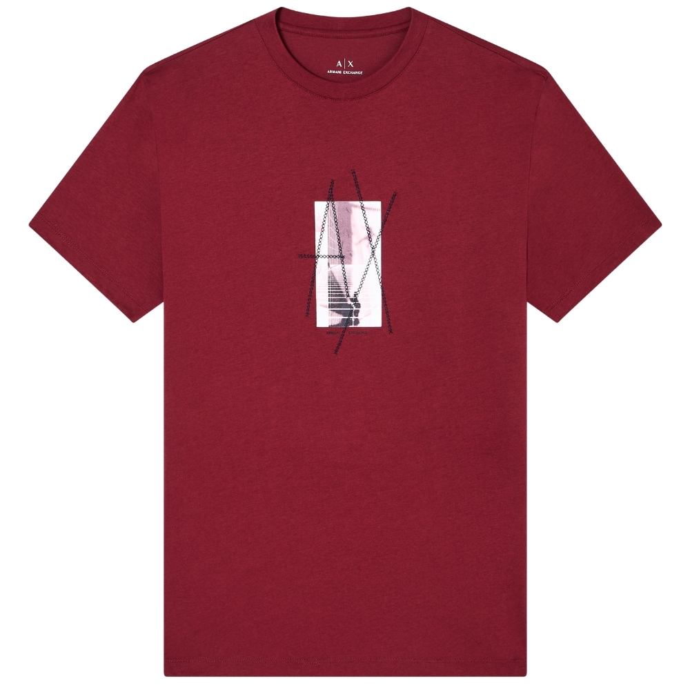 T-Shirt Armani Exchange con stampa grafica