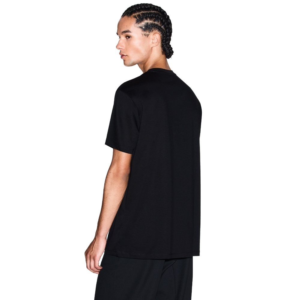 T-Shirt Armani Exchange con stampa spray