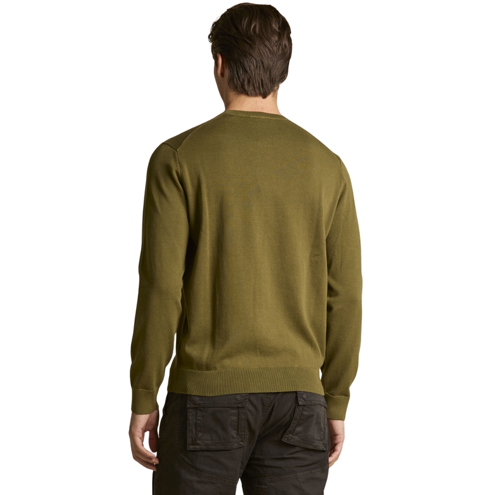 Maglia Aeronautica Militare girocollo in cotone tinto filo