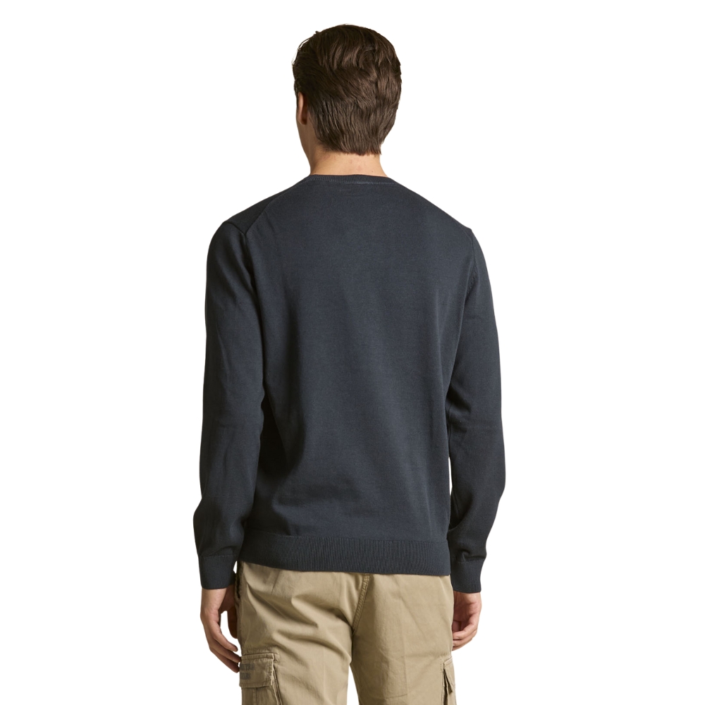 Maglia Aeronautica Militare girocollo in cotone tinto filo