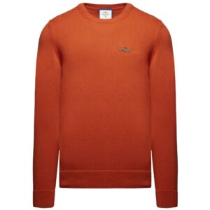 Maglia Aeronautica Militare girocollo in cotone tinto filo