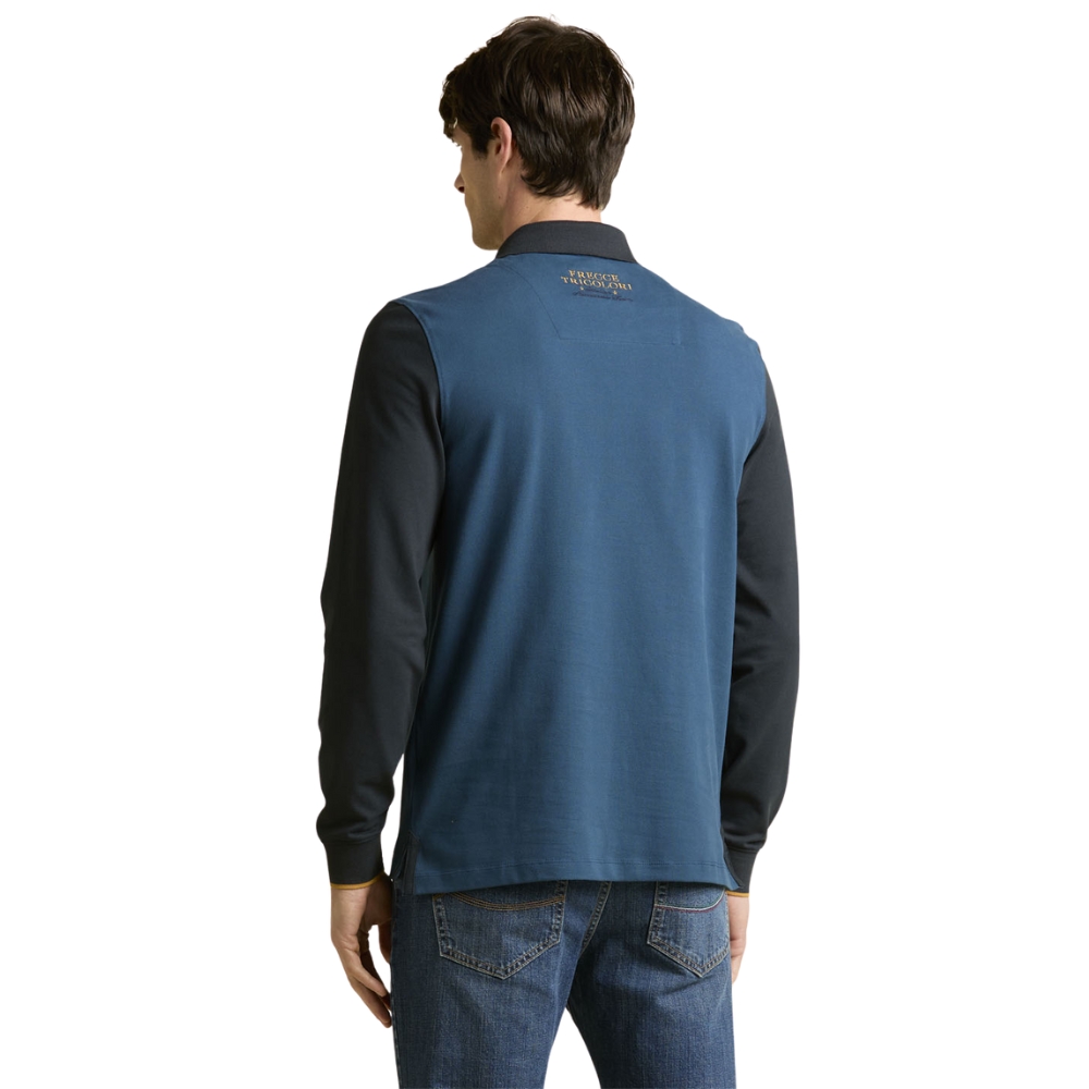 Polo Aeronautica Militare Frecce Tricolori ricamata in piqué