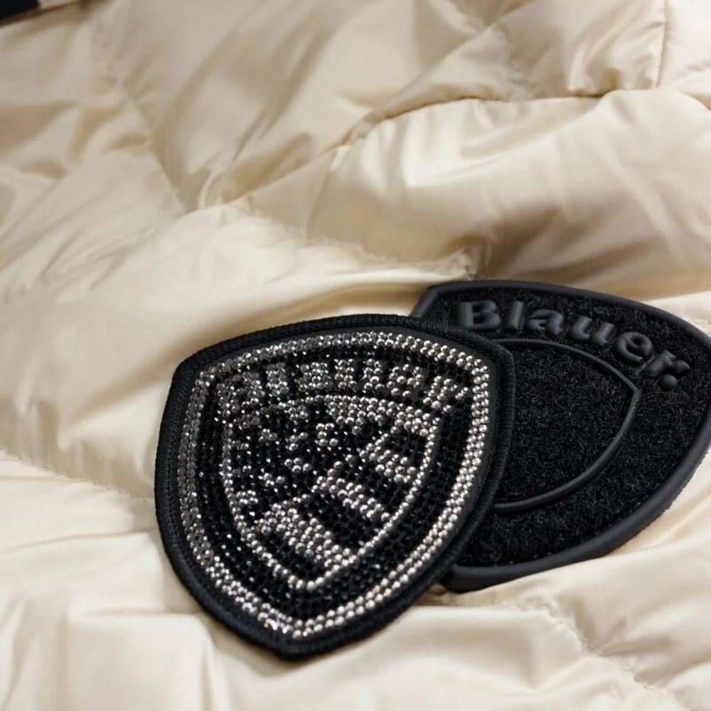 Giubbino Blauer Kristin lungo con pelliccia