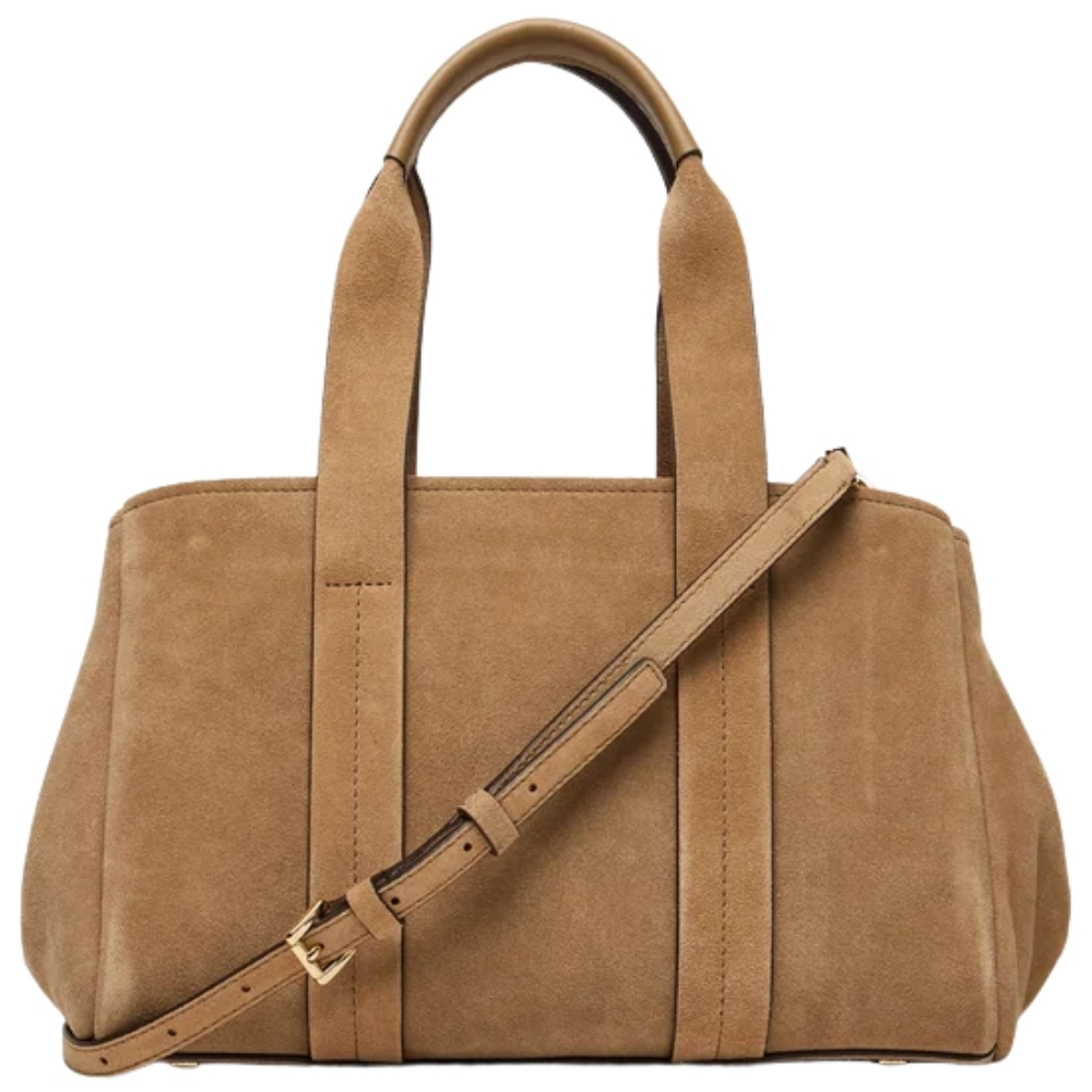 Borsa Michael Kors a mano Romee piccola in pelle scamosciata