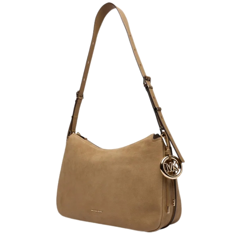 Borsa Michael Korsa a spalla convertibile Nolita media in nabuk