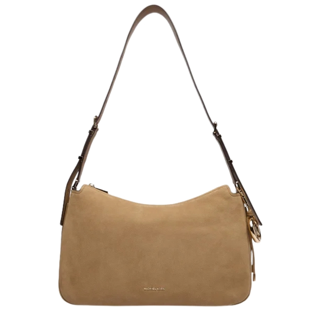 Borsa Michael Korsa a spalla convertibile Nolita media in nabuk