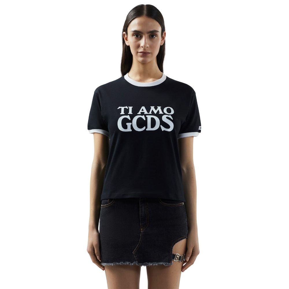 T-shirt ti amo GCDS logo