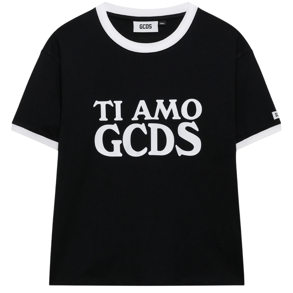T-shirt ti amo GCDS logo